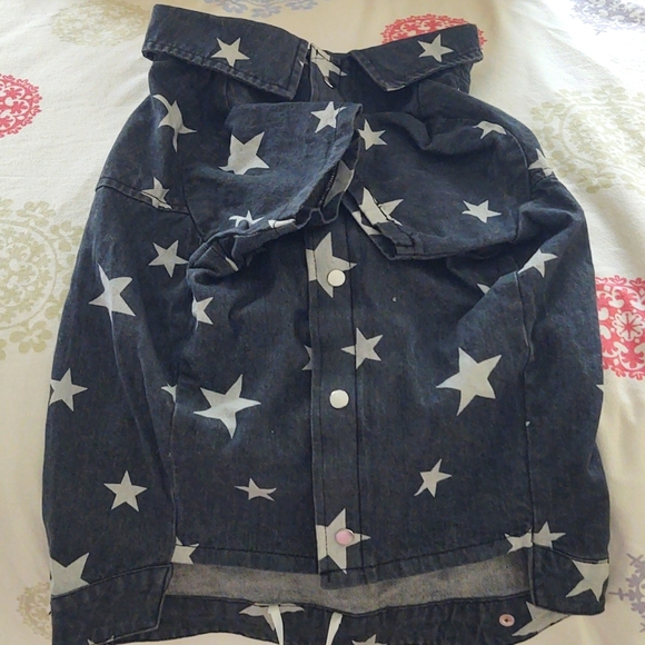 Top pw doggie jean jacket in XL - Picture 1 of 4